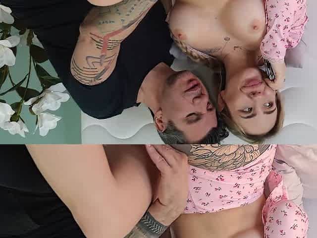 Horny Big Tits Blonde Stepdaughter Gets Anal Fucked Hard