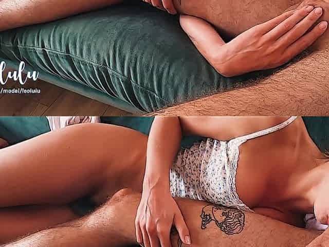 Very private sextape with BJ, Squirt and Goosebump Climax! Amateur Pair LeoLulu