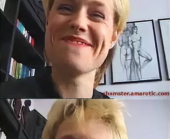 Blond from the street shows her body