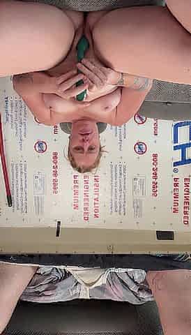 mother I'd like to fuck teasing herself in the morning