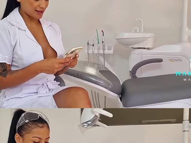 Mariana Martix is a very lustful dentist