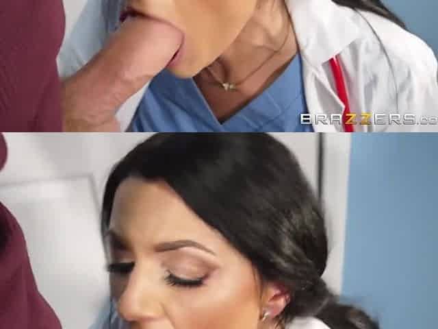 Ania Kinski - Brunette Doctor Couldnt Resist Her Parents Big Cock