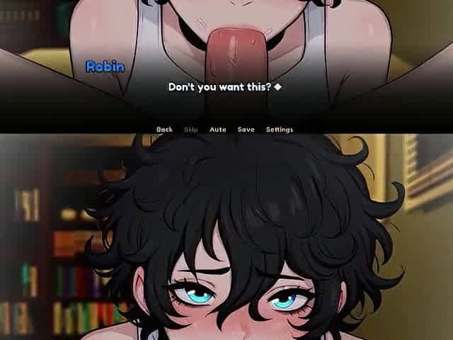 My Femboy Roomate [ HOMO Manga Game ] Ep.three ORAL wetdream about my COSPLAY ROOMIE !