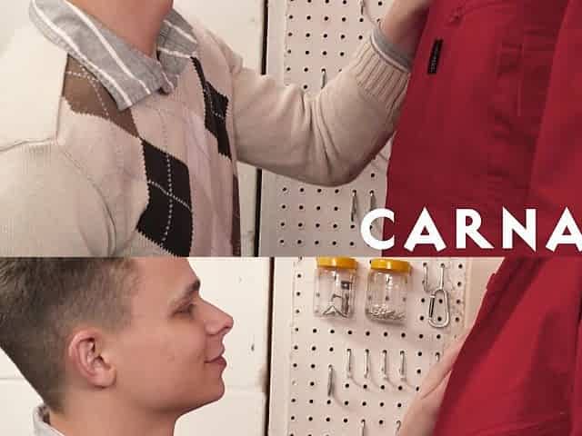 FunSizeBoys Tiny twink Austin Young rides hot hung janitor in closet