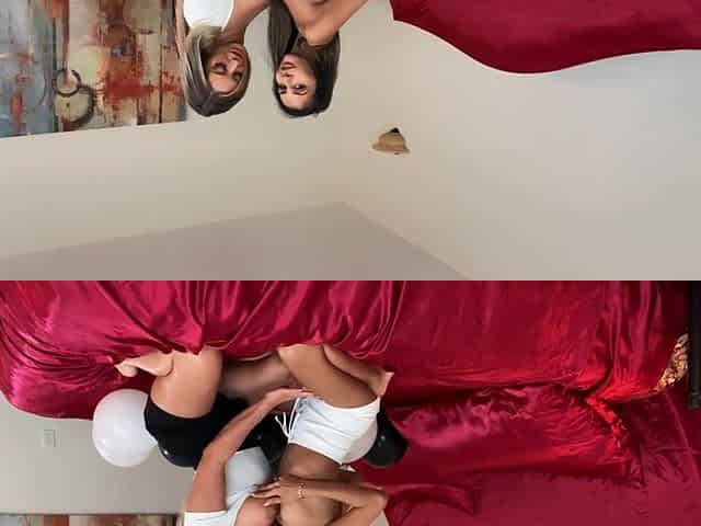 Kayley Gunner's Contrasting Passion in a Bedroom Clash
