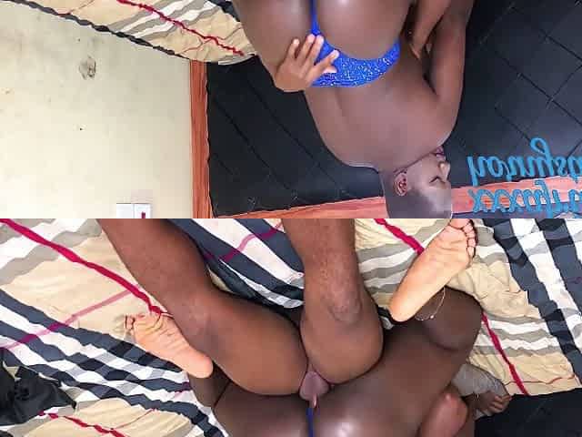 Ebony Milf Gets Fucked By Collage Boy