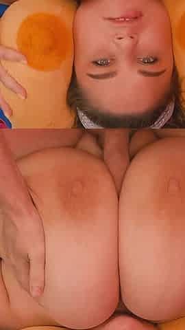 Tittyfucking giant macromastia tits
