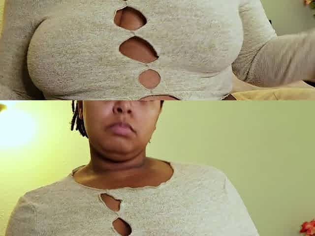 your large titty girlfriend craves u to see her play with her fresh toy