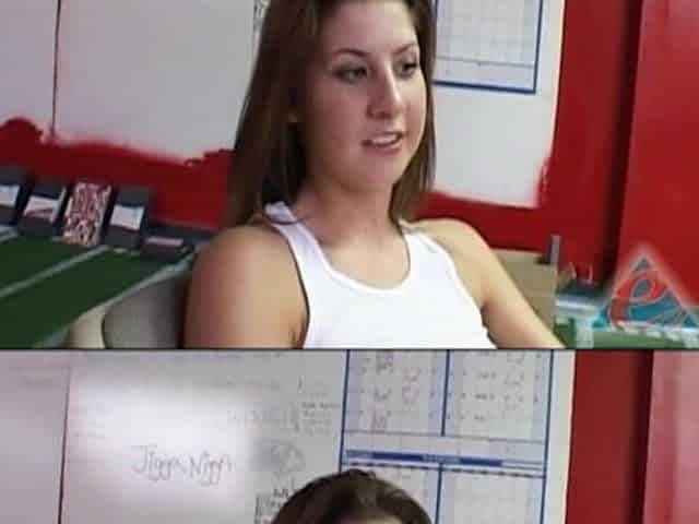 Seductive Brunette MILF Delivers Intense Blowjob in Steamy Interview