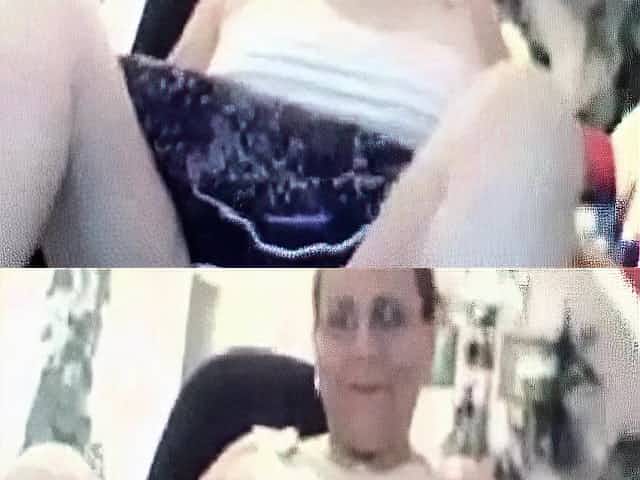 Slut Granny Upskirt With No Panties On Cam