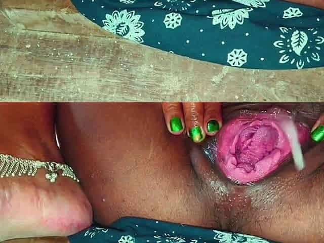 The Husband Licked and Fucked His Wife with a Big Pussy