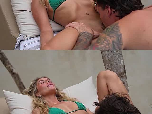 World Record Holder Bonnie Blue Banged By Public Pool