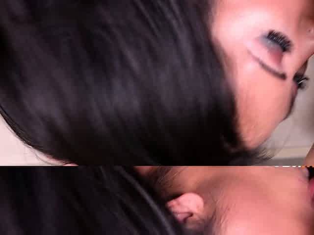 Asian slut Kana Kawai double blowjob and hardcore sex