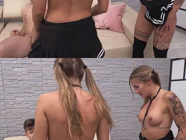 Eveline Dellai , Silvia Delia , Gb , Anal Creampie