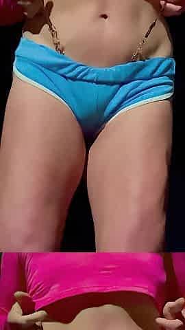 Public Ass Shorts Sissy Constricted Fit Cocktease