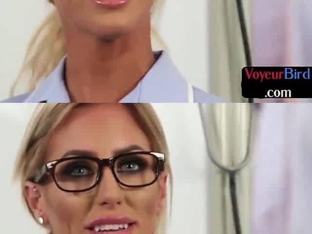 Cfnm British Nurse Teases Patient For Cum Sample