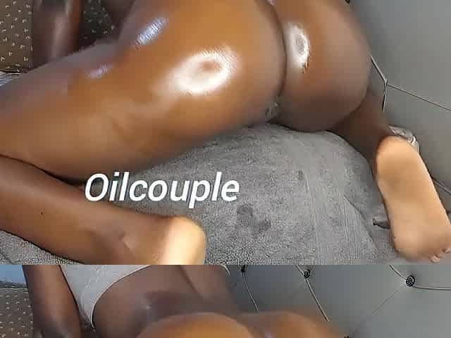TEEN BEAUTY WITH LARGE AND HOT BUTT OILED IT UP AND ENDS WITH A BANGING HAWT TWERK