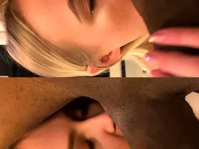 Babes Giving Blowjobs with Big Cocks Interracial Style