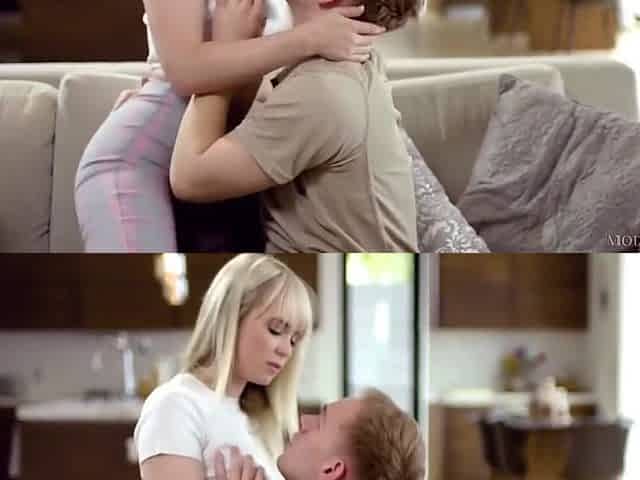Lilly Bell And Joshua Lewis - Hot Blonde Teen 18+ Asks Her Boyfriend To Cum All Over Her Face And Mouth