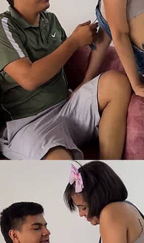 In Exchange for Lending Money to My Sexy Horny Stepsister to Buy Her Cuckolded Boyfriend a Gift.