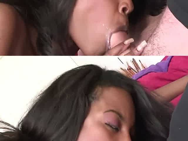 Coffee Brown Is A Brown Pussy On A White Cock
