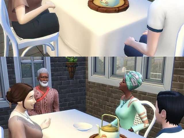 Lunch with Neighbour, Turns into a Swinging (Promo) - The Sims/ CG Anime