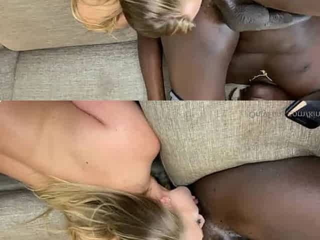 Wife licks bulls ass