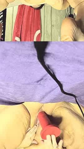 It's Mr Winkie Time Stepmommy Loves Big Dildo in Her Pussy Pinkie