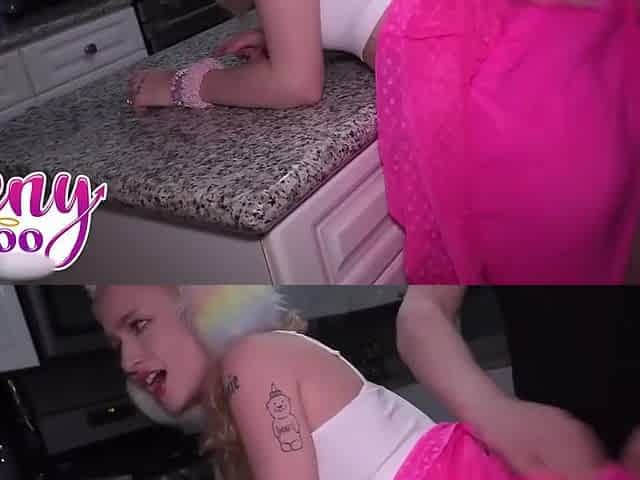 Featuring Emma Rosies Blonde Pigtails Clip