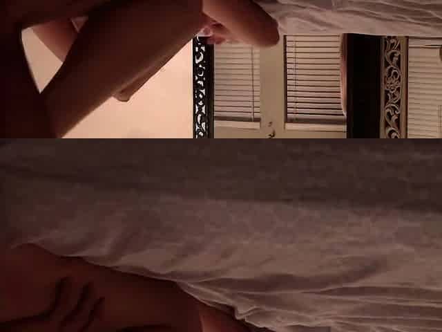 Sexy Real Mature Homemade Bedroom Scene With Mirror