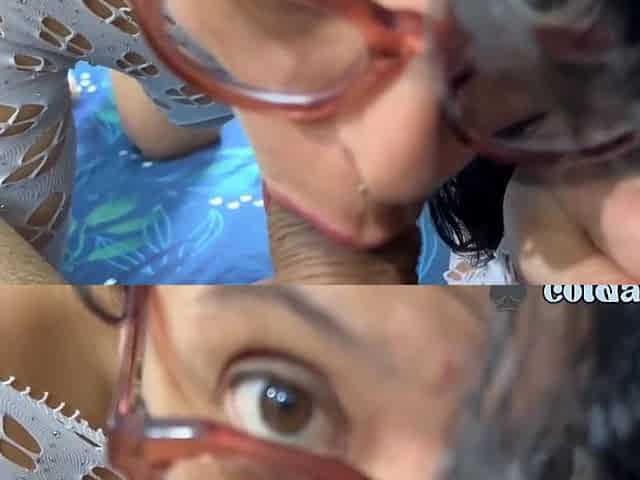 Pt1 Amateur Latina With Glasses Fucked In Homemade Sex Tape #477 Then Pegging