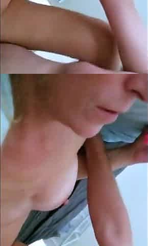 Blonde Hotgirl Fucks Bull as Cuck Husband Watches
