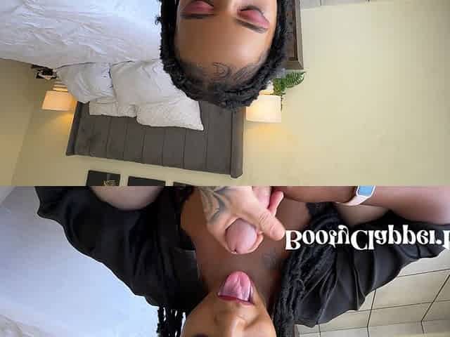 Used Her Black Tits, Mouth and Pussy