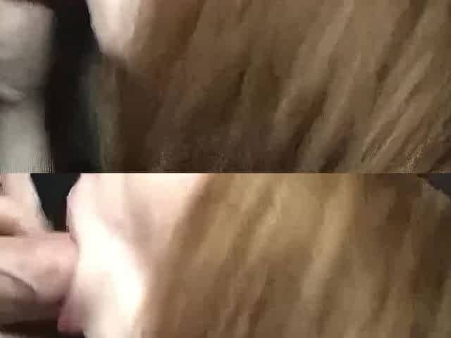 ASMR Redhead mother I'd like to fuck sucks wang for a quick finish and load in throat