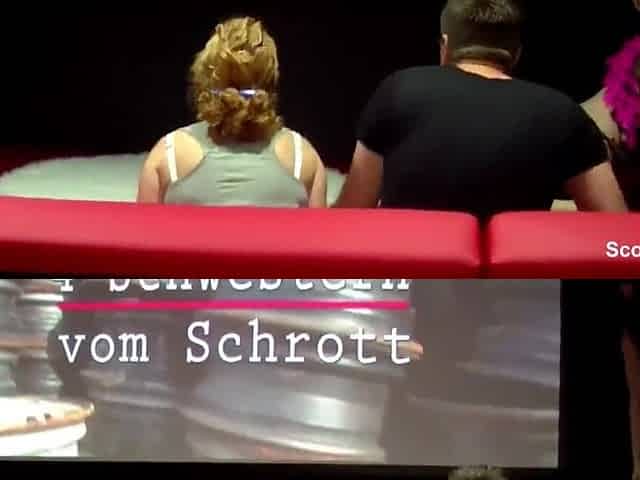 2 german Amateur Couples begin Screw in Pornocinema