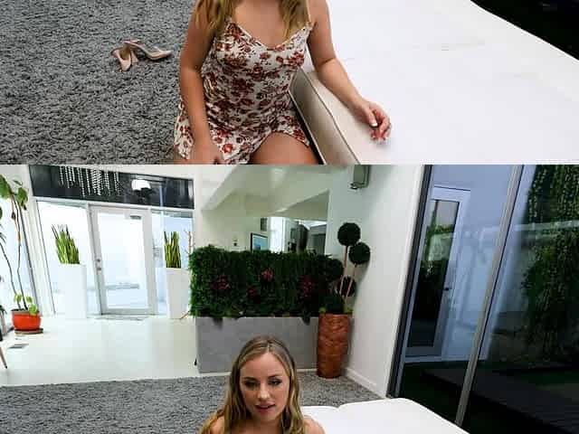 Sexy blonde classic babe hardcore passion
