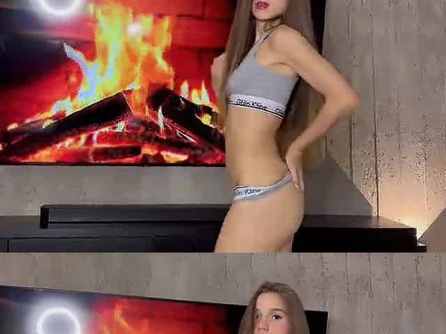 Marvelous Colombian woman loves to bang hard on the sofa