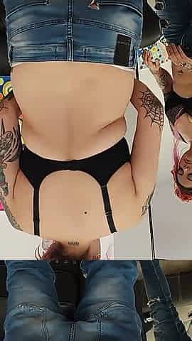Jeans Fetish Clenching Ass White Gstring Buttcrack Ass Crack