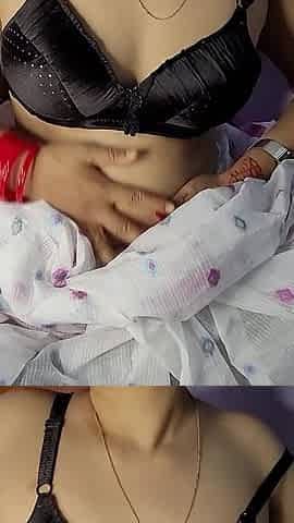 Beautiful Bangladeshi girl wearing a saree showing off her beautiful figure