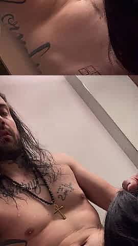 Large titty emo cutie squirts all over large shlong all night