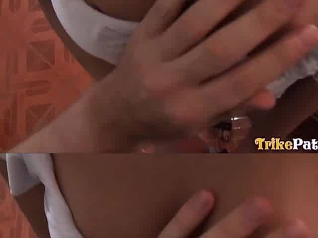 TRIKEPATROL Tiny Oriental Creams All Over Large Penis