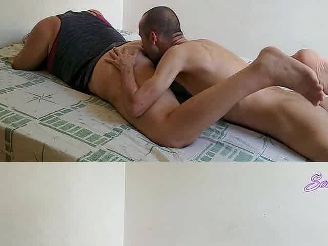 Welcome home, let me lick and bang your rectal hole. Love your large booty