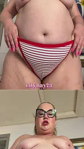 Cumcountdown with Dirty Mature BBW Slut