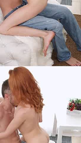 Hungry Fox - 4K - Skinny Ginger Nicely Analyzed by BF