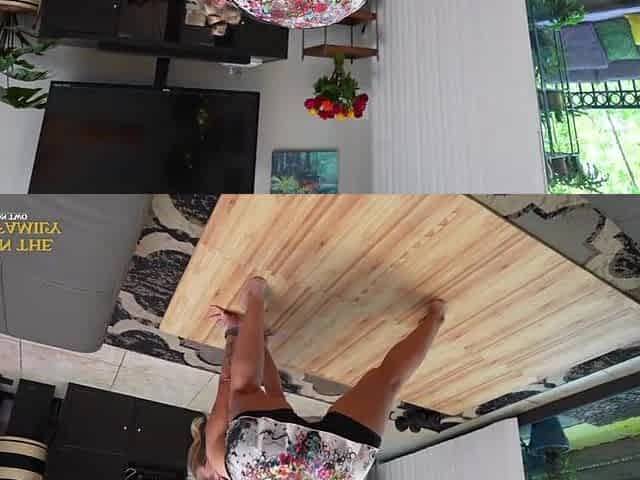 Can u cum once more Junior? All over those breasts! Can U Do That? ~ Kymber Leigh AITSF250726