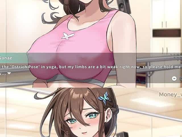We Fuck in Her Yoga Classes. Vlover Game #11 All Scenes