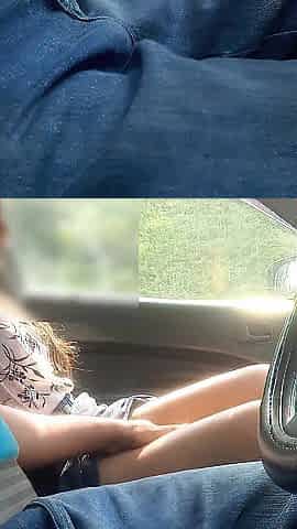 OMG'' this babe can't awaiting go to room bang with me. in my car this babe's fingering