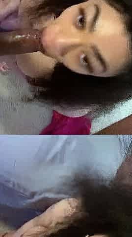 Wockesha BBC Blowjob With Face Close Up POV
