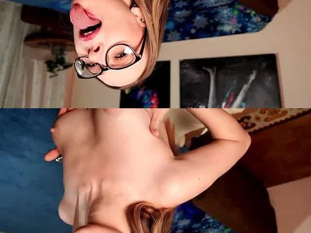 Screw her in the mouth during the time that that babe's sitting on the sex tool