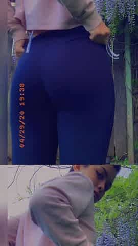 Amateur teen outdoor blowjob